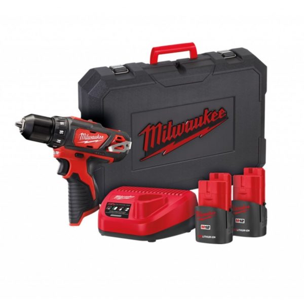 Аккумуляторная дрель-шуруповерт Milwaukee M12 BDD-202C