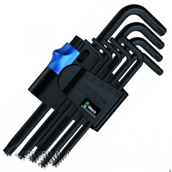 Набор Г-образных ключей 967 L/9 HF CLIP 9TLG/ 9 PCS WERA WE-024244