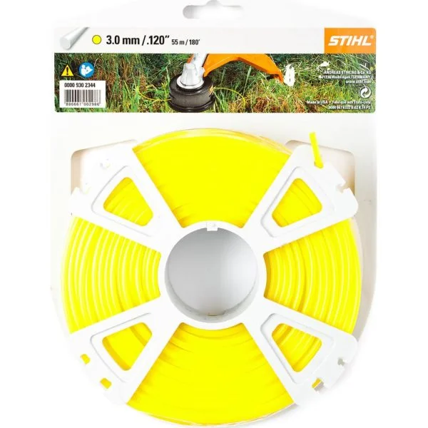 Косильные струны круглого сечения STIHL Ø 3 мм х 53 м 00009302344