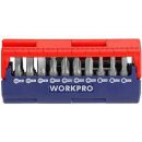 Набор бит WORKPRO метрические, 13 шт WP221062