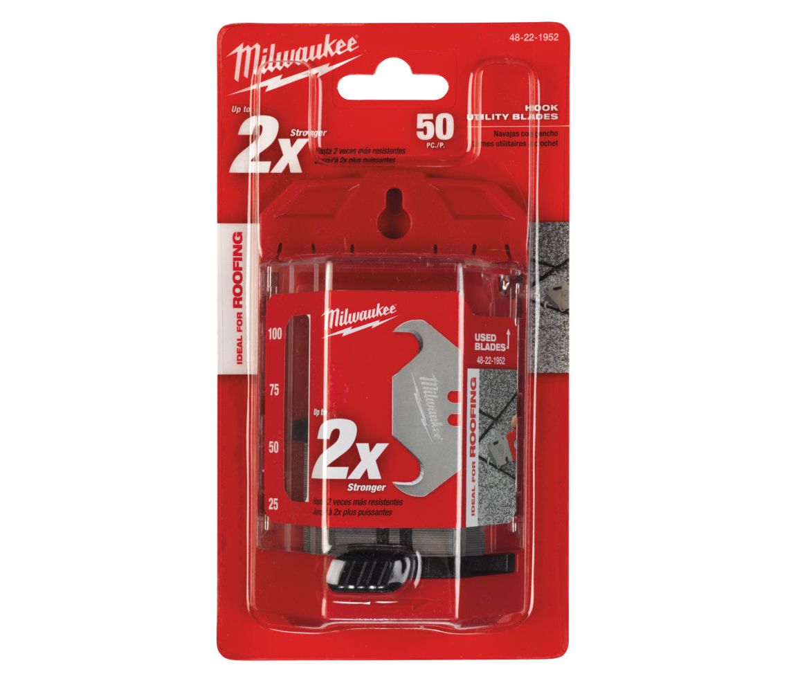 Лезвия сменные крюк Milwaukee (50шт) 48221952