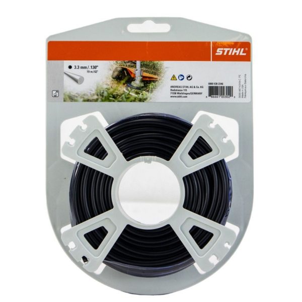 Косильные струны круглого сечения STIHL Ø 3,3 мм х 20 м 00009302346